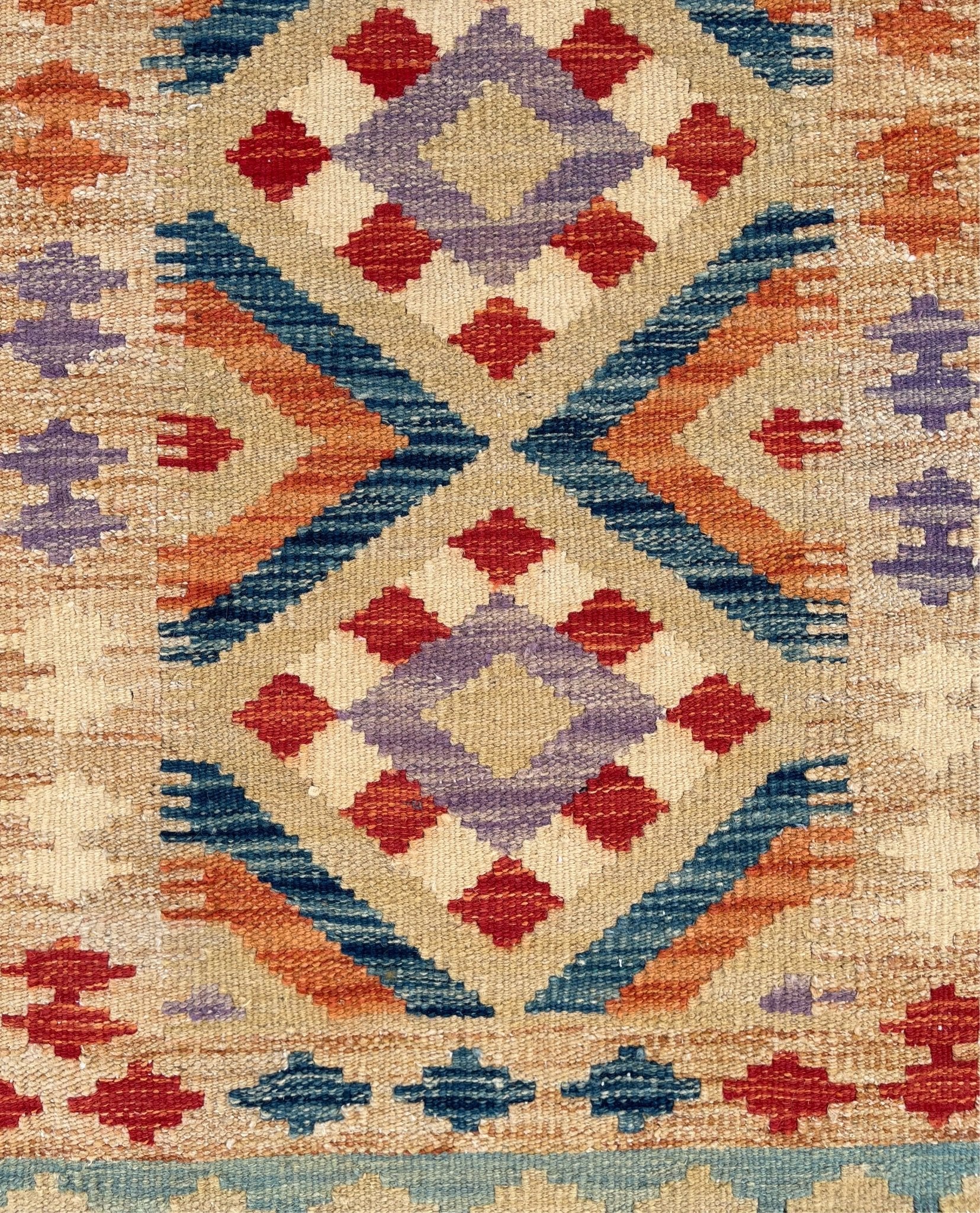 Kilim - 190x70 cm (6.2x2.3 ft) - Jerm Rugs - Afghan Kilim - Jerm | جِرْم