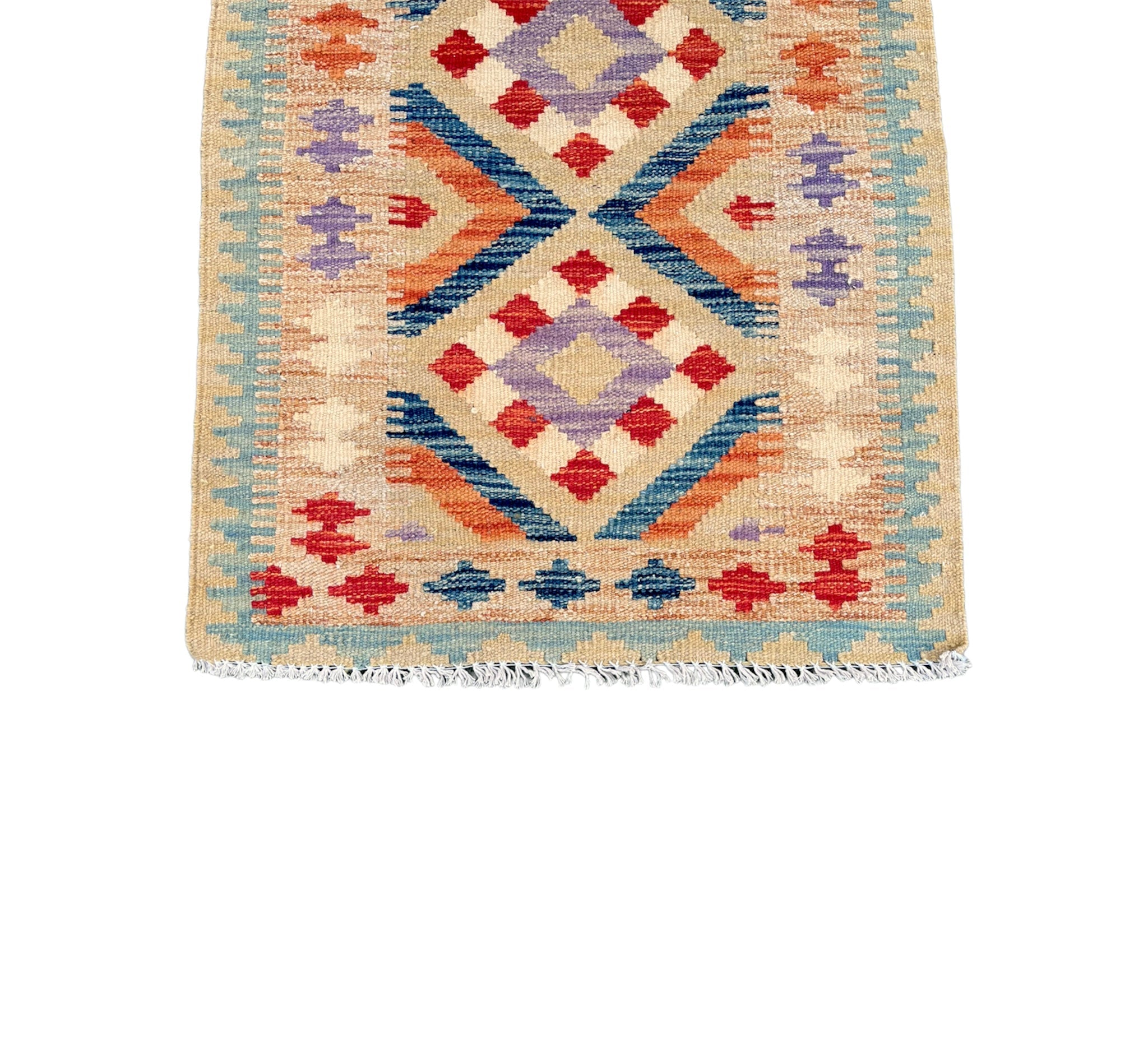 Kilim - 190x70 cm (6.2x2.3 ft) - Jerm Rugs - Afghan Kilim - Jerm | جِرْم