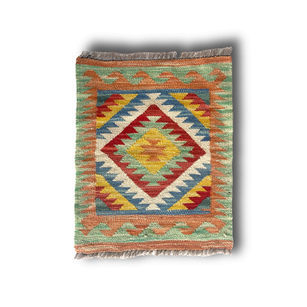 Kilim - 50x50 cm (1.6x1.6 ft)