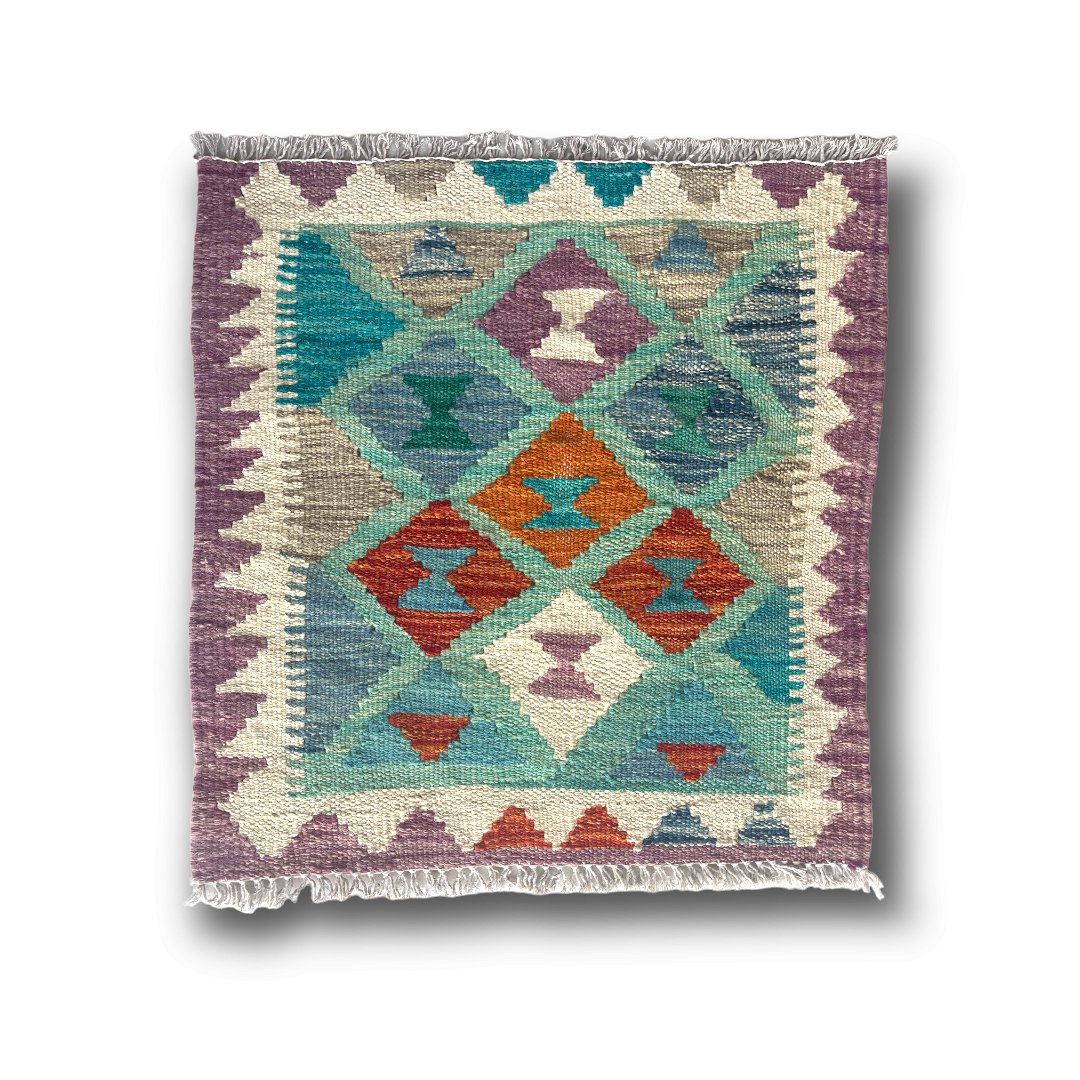 Kilim - 50x50 cm (1.6x1.6 ft)