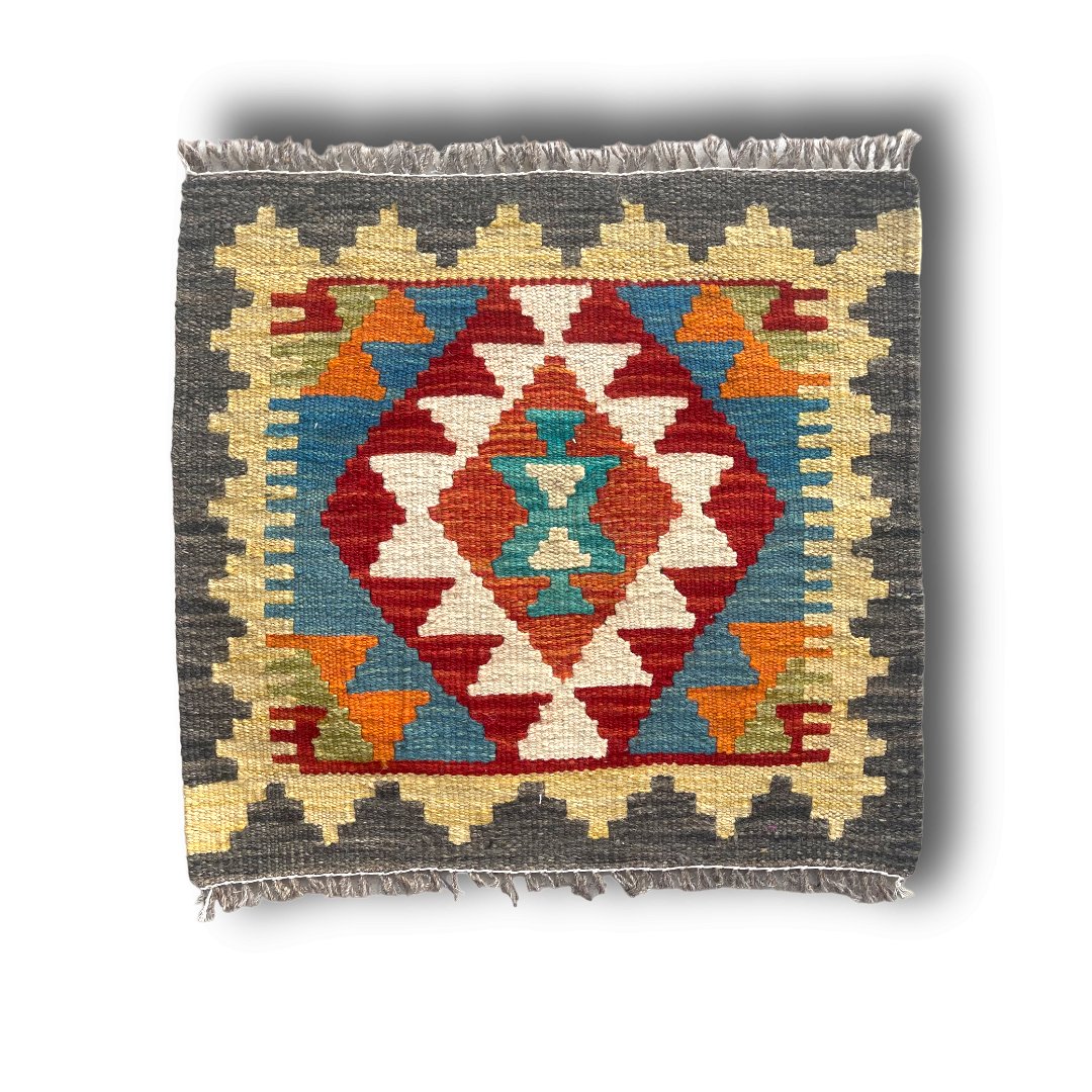 Kilim - 50x50 cm (1.6x1.6 ft)