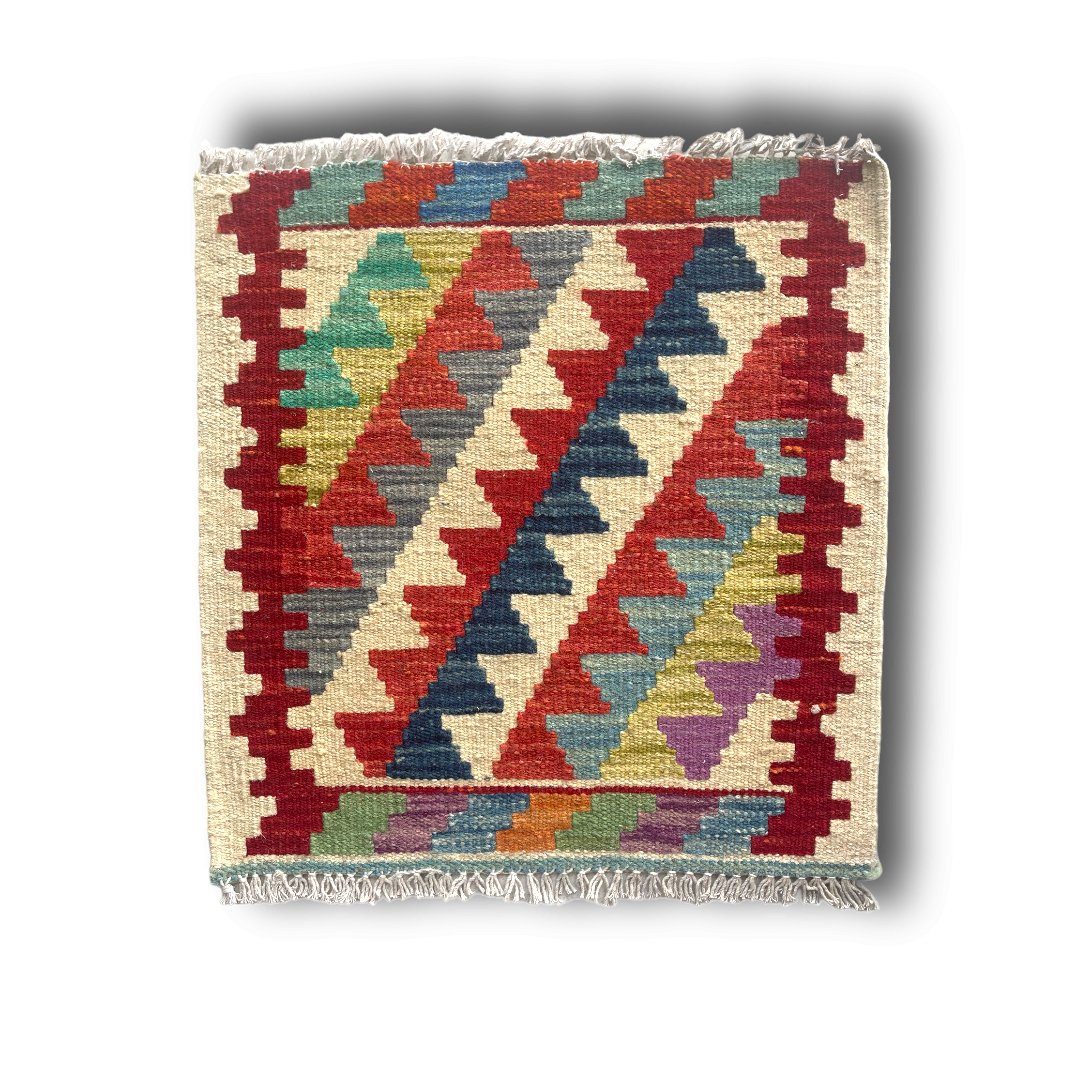 Kilim - 50x50 cm (1.6x1.6 ft)