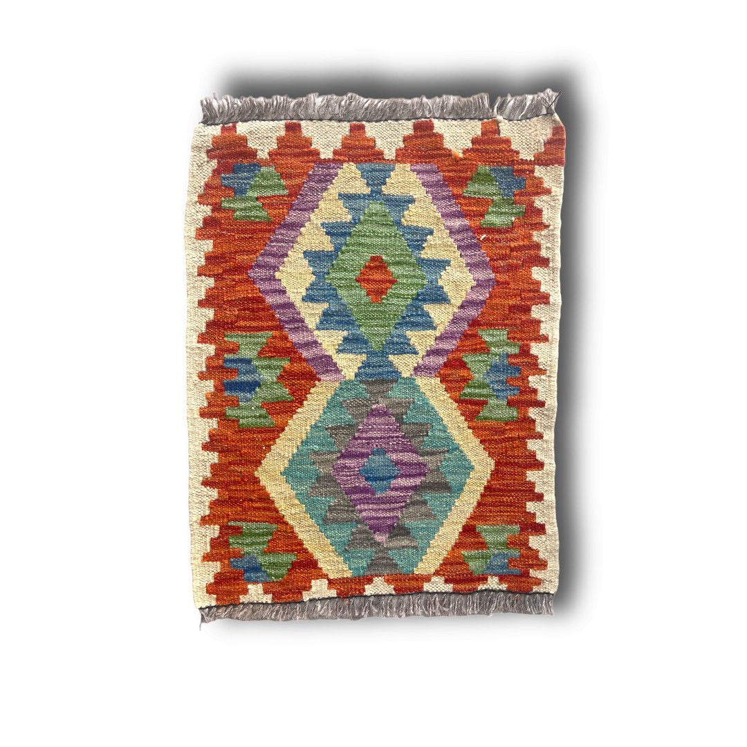 Kilim - 50x50 cm (1.6x1.6 ft)