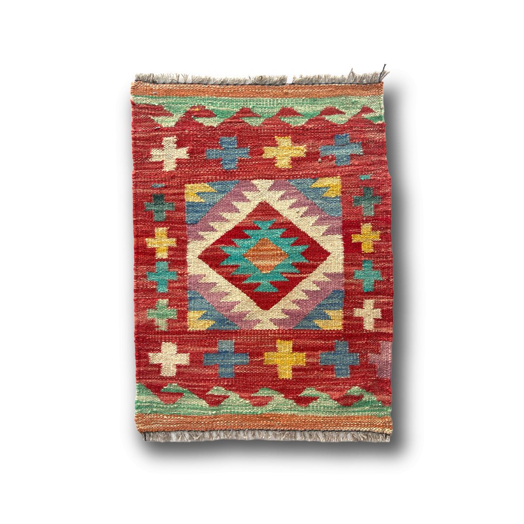 Kilim - 50x50 cm (1.6x1.6 ft)