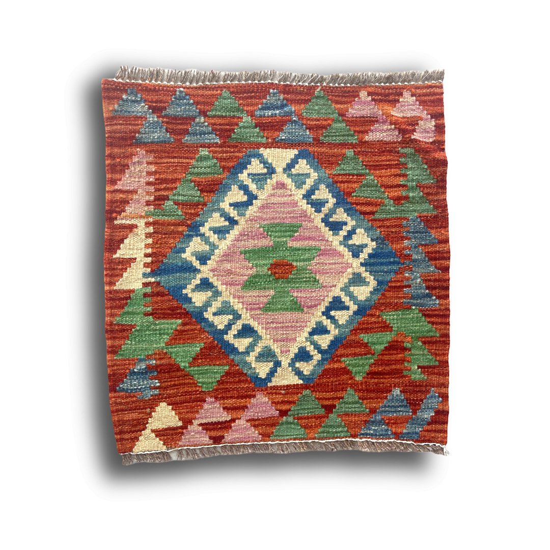 Kilim - 50x50 cm (1'7" x 1'7")
