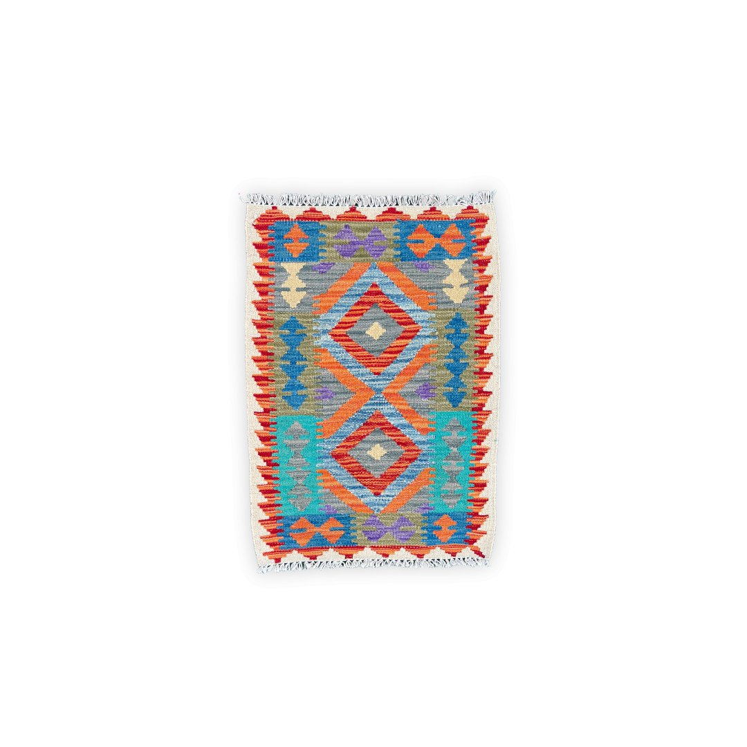 Kilim - 90x65 cm (3x2 ft)