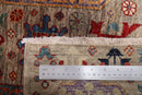Mamluk - 278x281 cm (9'2x9'3 ft) Handmade Afghan Wool Area Rug - Jerm Rugs - Handmade Afghan Rug - Jerm Rugs