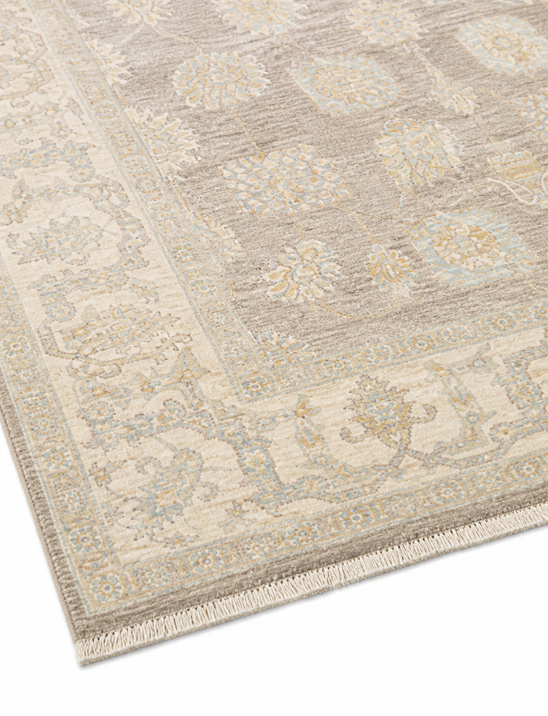 Meh-e-Bamyan Afghan Ghazni wool rug, hand-knotted detail