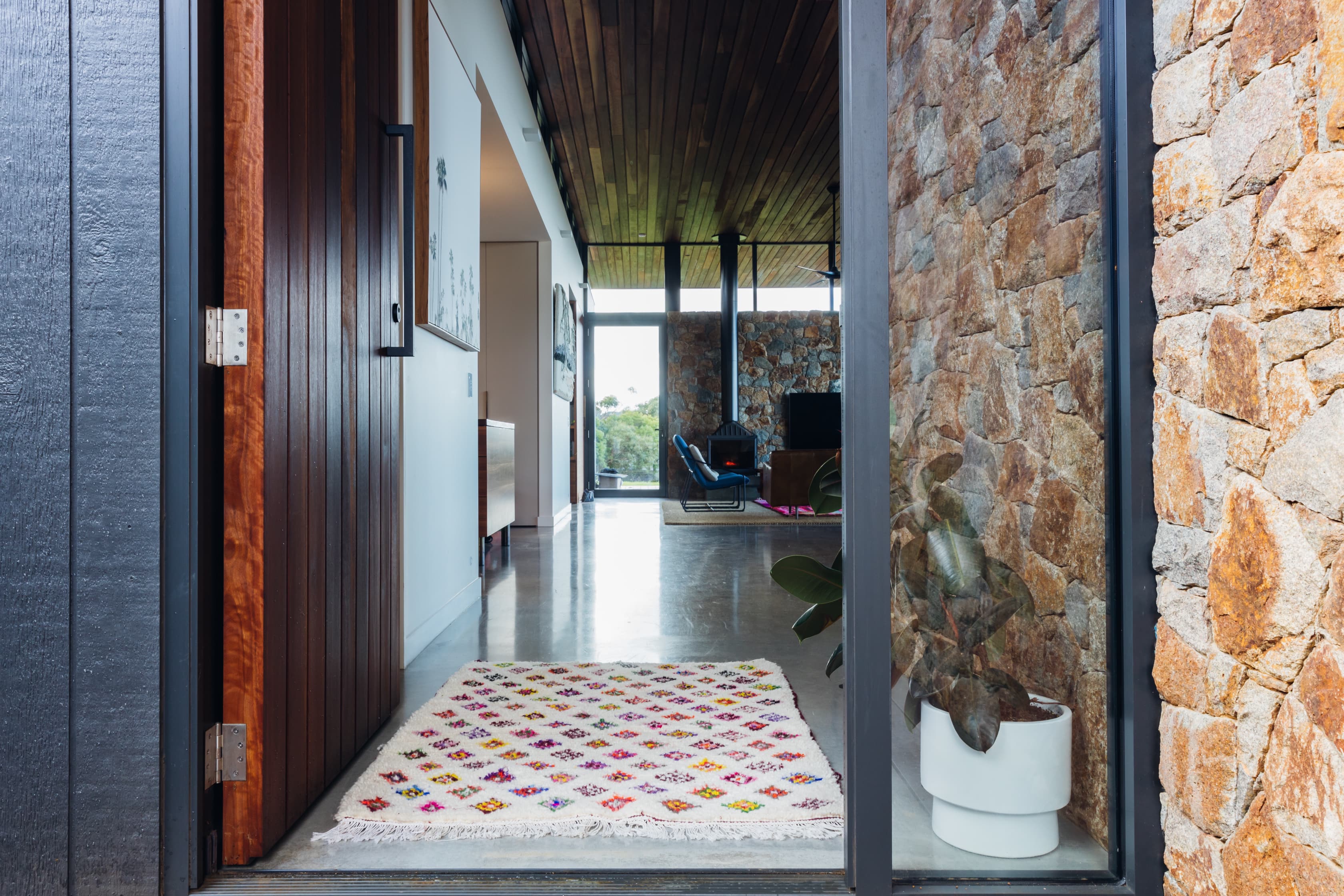 White Moroccan Rug Azilal