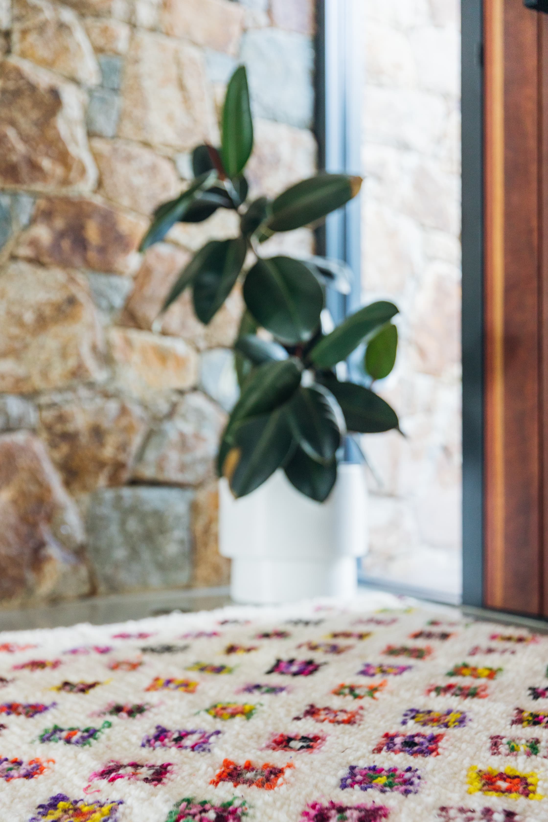 White Moroccan Rug Azilal