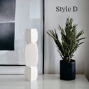 Monochrome Ceramic Vase Collection Jerm | جِرْم 