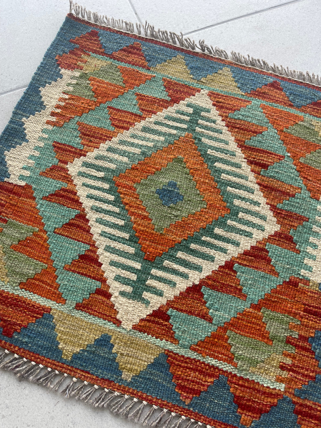 Kilim - 50x50 cm (1.6x1.6 ft)