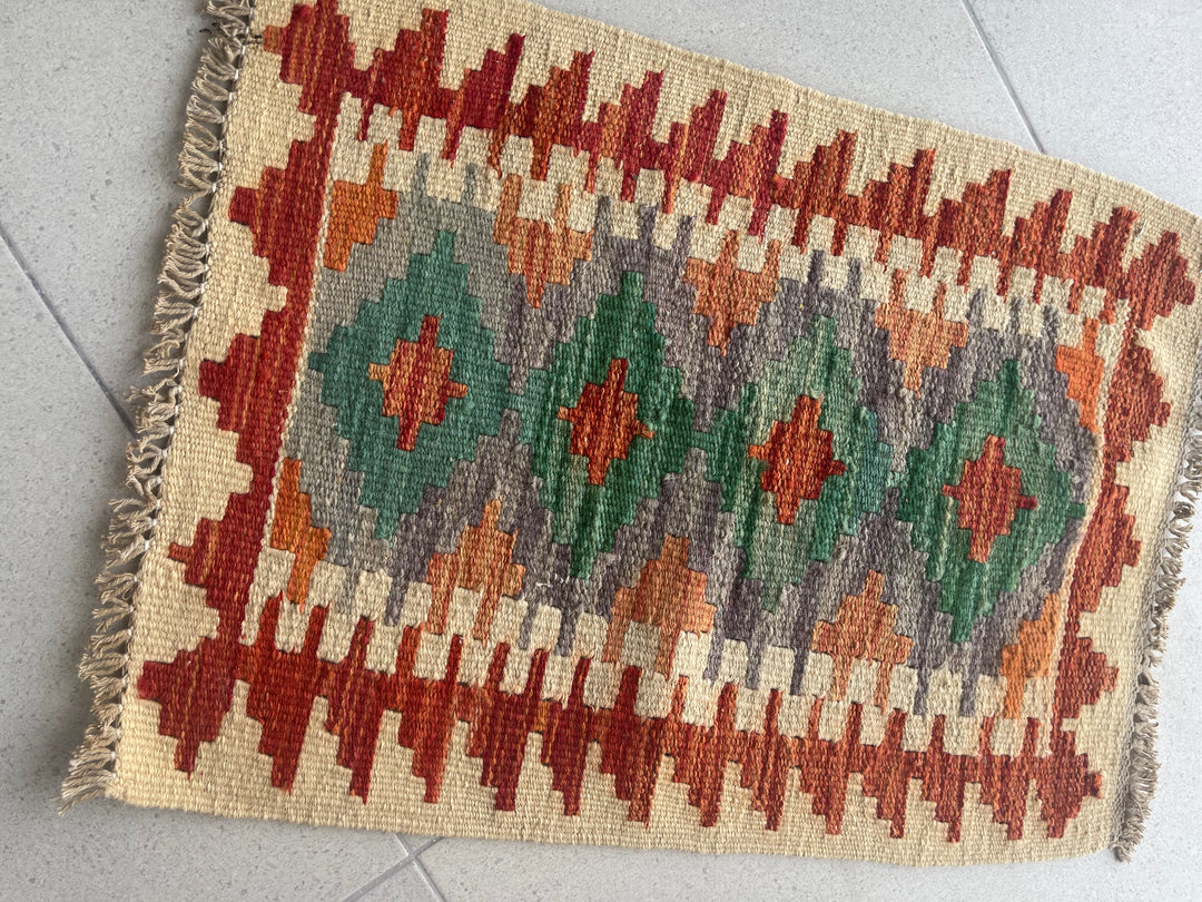 Kilim - 50x50 cm (1.6x1.6 ft)