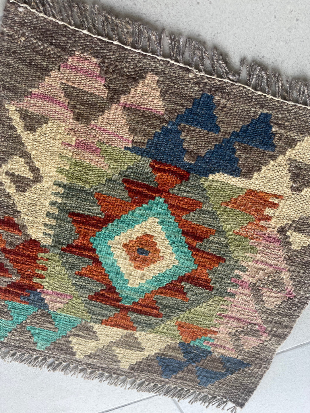 Kilim - 50x50 cm (1.6x1.6 ft)