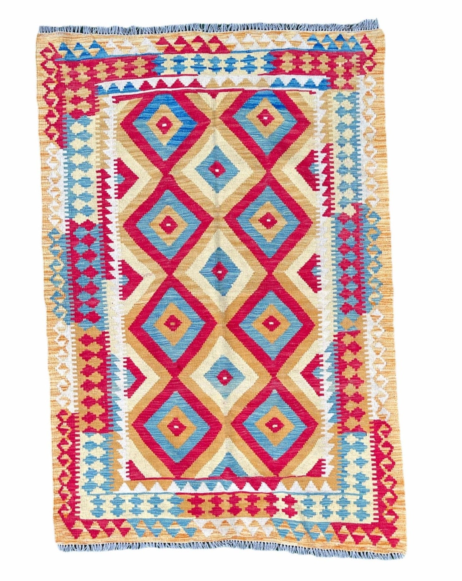 Tribal Area Rug - 186 x 128 cm (6'1" x 4'2")